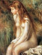 Pierre Renoir Young Girl Bathing oil painting on canvas